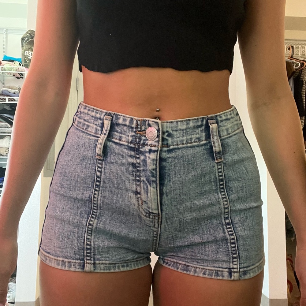 Target Women's Blue Jean Shorts